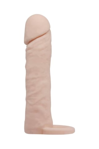 Lilitu Shop Pretty Love Sleeve 4 Cm Dolgulu Realistik Uzatmalı Penis Kılıfı