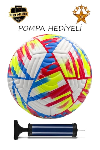 Alastor Futbol Topu Pompa Hediyeli Kırmızı - Mavi