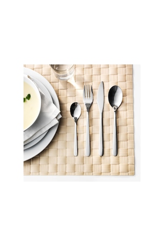 Ikea Foernuft Çatal Bıçak Takımı 24 Parça Paslanmaz Çelik, Silver, 22 X 14 X 4 Cm Sku: Smg8690010584038 Abanoz