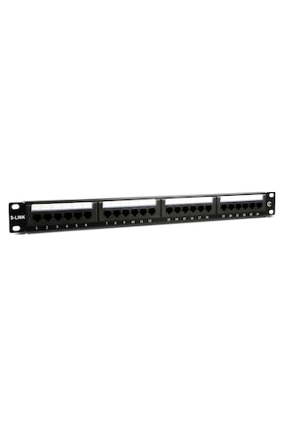 Hepsi S-lınk Sl-f624 Cat6 Patch Panel 24-port Utp 1u 1923 Najmaddin