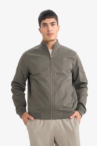 Defacto Slim Fit Astarlı Fermuarlı Mont D7338ax26spkh522 Haki-kh522