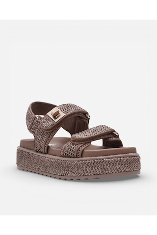 Steve Madden Bıgmona Charcoal Kadın Siyah Sandalet Bıgmona Charcoal