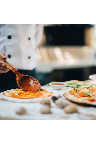 2'li Pizza Tabağı Seti, Yuvarlak Delikli Yapışmaz Diğer