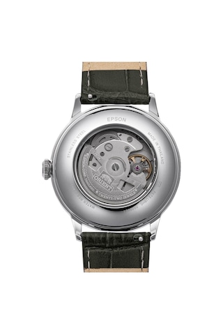 Orient Bambino Ra-ac0025n30b Kurmalı Otomatik Deri Kahverengi 41 Mm Erkek Kol Saati Gri
