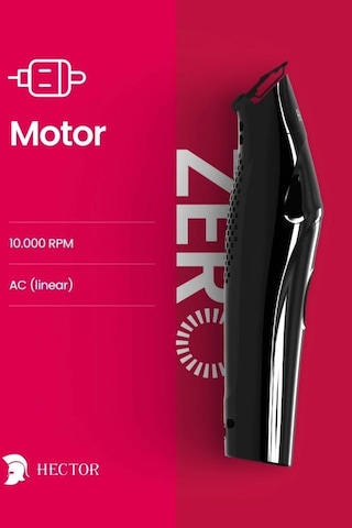Hector Zero Çizim Ve Sıfırlama Makinesi 10.000 Rpm Siyah 3 Saat