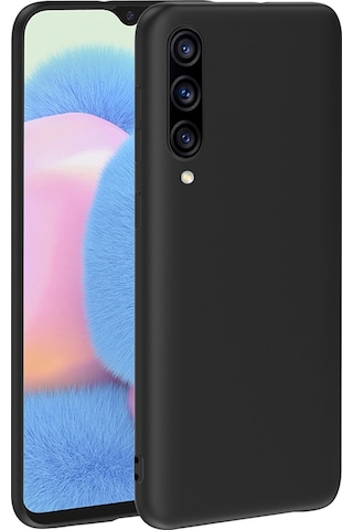 Rba Aksesuar Samsung Uyumlu Galaxy A30s Kılıf Zore Premier Silikon Kapak - Saks Mavi