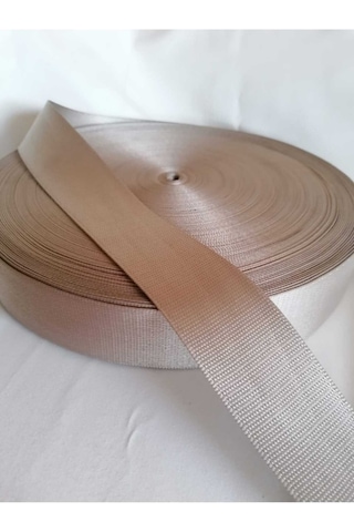 Renkli Emniyet Kemeri 15 Metre 5 Kemer İçin Bej Rengi