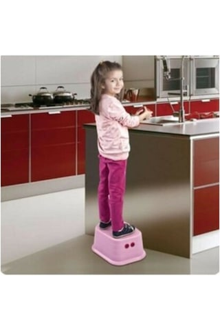 Basamak Çocuk Banyo Taburesi Beyaz