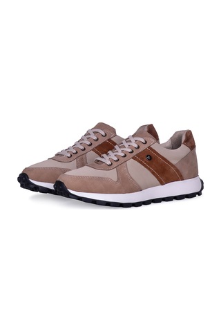 Pierre Cardin 4k 70614 Mevsimlik Casual Erkek Deri Ayakkabı Vizon Vizon