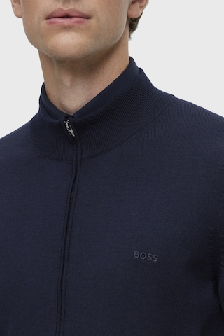 Boss Erkek Hırka 50476347 404 Lacivert