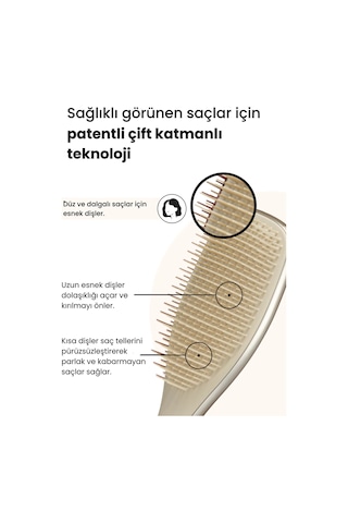 Tangle Teezer Ultimate Detangler Chrome Champagne Gold
