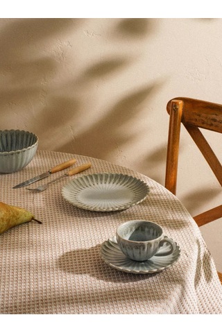 Sl Home Porselen Servis Tabağı "echo Cretan" Çap 28,5 Cm 216969624 Açık Mavi