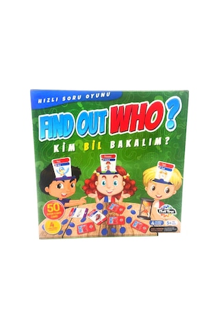MoliToys Kim Bil Bakalım Bilgi Ve Zeka Oyunu(Find Out Who)