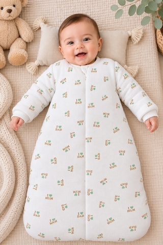 Babyhola Elyaflı 2.5 Tog Torba Uzun Kollu Uyku Tulumu 2711 Mint Yeşil