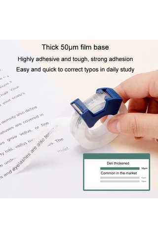 Şarküteri Şeffaf Bant Öğrenci Kırtasiye Ofis Düzeltme Soruları Yapışkan Yazım Yazım, Boyut:kesici İle Diğer