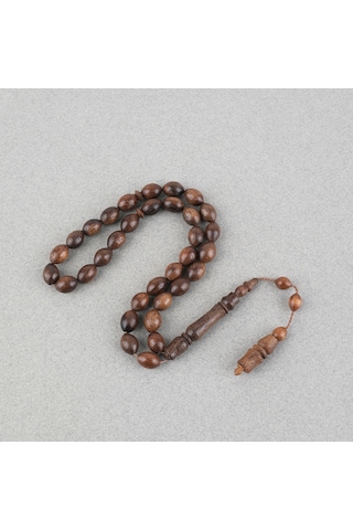 Mango Ağacı Beyzi Kesim 8x10mm Tesbih Mango Ağacı Beyzi Kesim 8x10mm Tesbih