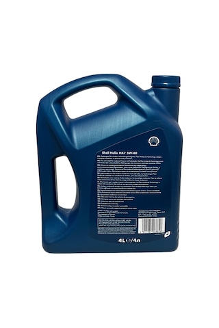 Shell Helix Hx7 5W-40 API SN Plus Sentetik Motor Yağı 4 L