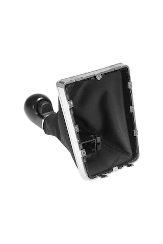 Moveevo Opel Astra Corsa Gtc 2005-2010 İçin 6 Vitesli Deri-plastik Vites Kapağı, Ergonomik Tasarım, Toz Engelleme, Kolay Kurulum Diğer