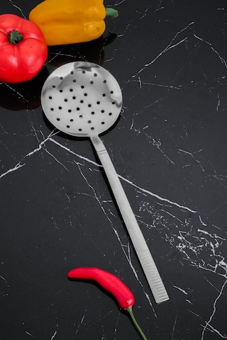 Cooker Heybeli 30 Cm Paslanmaz Çelik Kevgir Ckr2622 Diğer