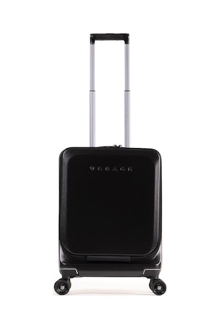 15,6 İnç Laptop Bölmeli Polipropilen Tsa Sifreli 55cm Körüklü Kabin Boy Siyah Çok Renkli