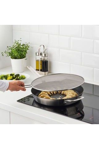 Ikea Klockren Yağ Sıçratmaz, Paslanmaz Çelik, 33 Cm çok renkli