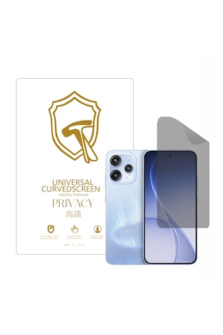 Microcase Oppo Reno 15 İle Uyumlu Privacy Gizlilik Filtreli Hayalet Nano Ekran Koruyucu-ekm110