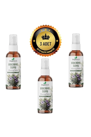 Doğaltercih Biberiye Suyu Hidrosol 100 Ml X 3 Adet