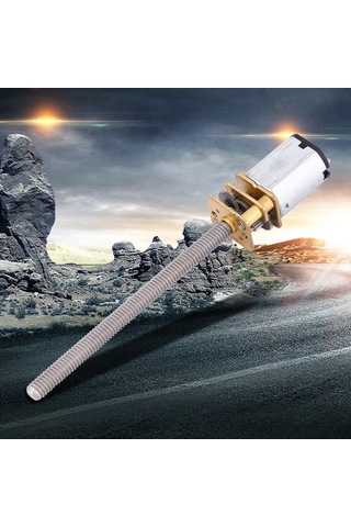 Dianziye 12v Giderli Redüksiyon Motoru - M4 55mm Mil, 30-1000rpm Hız Aralığı, Dayanıklı Konstruksiyon