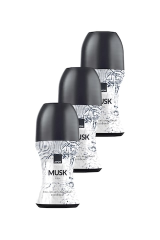 Musk Rain Erkek Roll-on 50 Ml. Üçlü Paket