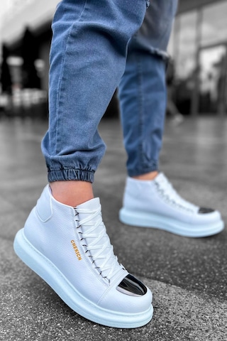 Ch267 - Cbt Roma Mirror Erkek Bot Beyaz Çok Renkli