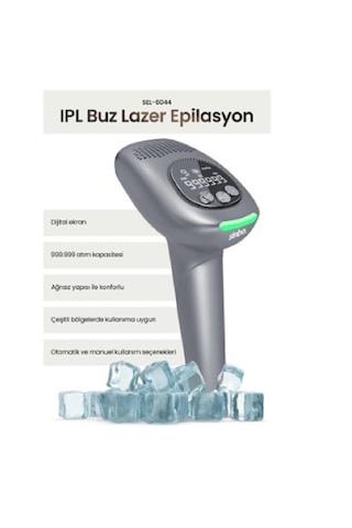 Sinbo Sel-6044 Ipl Buz Lazer Epilasyon 999.999 Atım Otomatik/manuel Dijital Ekran Sinbo Sel-6044 Ipl Buz Lazer Epilasyon 999.999 Atım Otomatik/manuel Dijital Ekran