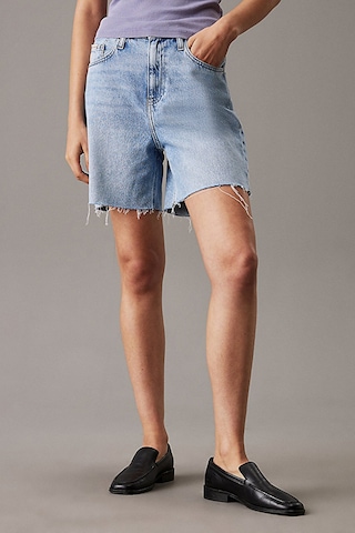 Calvin Klein Kadın Şort-j20j225155 Denim