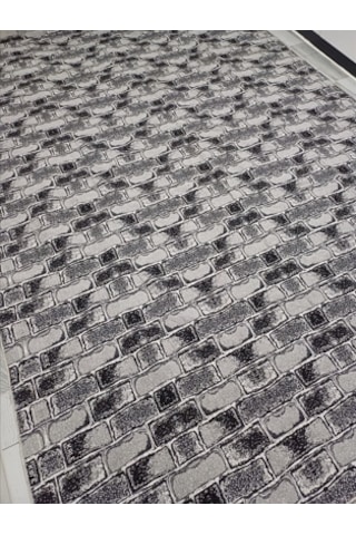 Savan Dokuma Halı Örtüsü 6m² 200 300 Kale Siyah2 Siyah