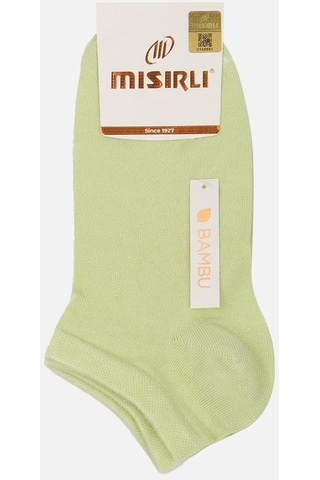 Mısırlı Kadın Bambu Tekli Yeşil Yazlık Patik Çorap M 72200 Y Yeşil