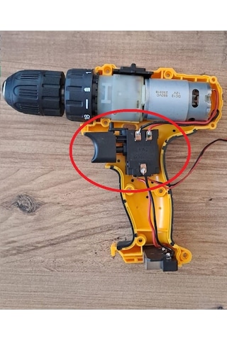 Depolife Şarjlı El Matkabı Için Start Stop Tetiği Hız Ve Yön Ayarlı Fa2 7.2-24 Vdc 16a Hız Ayar Anahtarı