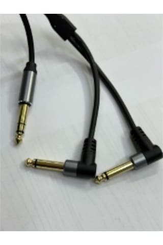 6.3 Mm Stereo 2x 6.3 Mm Mono Kablo 6.3 Mm Y Kablo