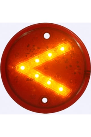 18 Ledli Unıversal Slim Stop Lamba 12-24 Su Geçirmez 2-Adet