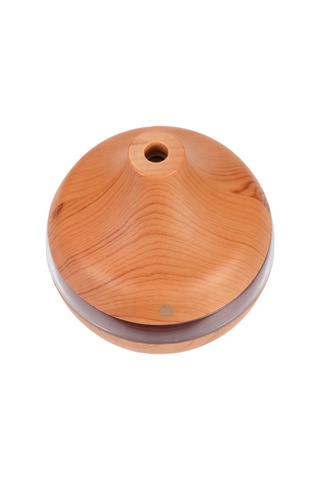 Geeksen Ahşap Desenli Usb Led Gece Lambalı 300ml Ultrasonik Buzul Makinası - Sessiz Havuz Nemlendirici Ve Aromaterapi Cihazı