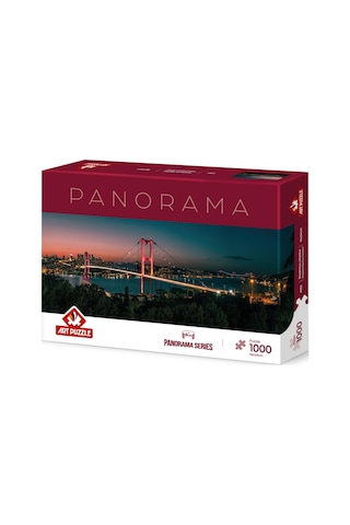 Art Puzzle Bosphorus,ıstanbul 1000 Parça Panorama Puzzle