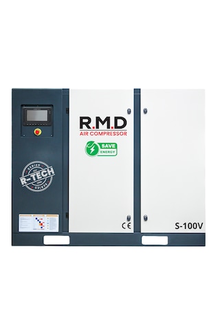 R.m.d Kompresör 100 Hp Invertörlü Vidalı Hava Kompresörü Tek Makine Üıs-100v