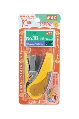 Max Hd 10nlck Sakurı Zımba Makinesi, No:10 + Tel, Sarı