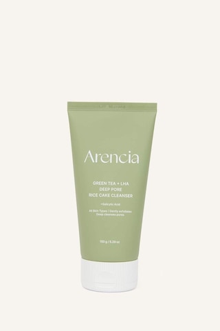 Defacto Arencia - Green Tea + LHA Deep Pore Rice Cake Cleanser Yağlı ciltler için temizleyici I1812AXNS