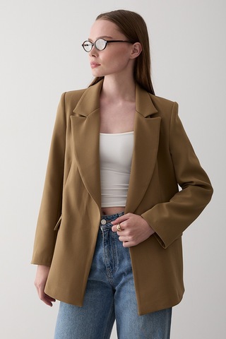 Haki Blazer Ceket - 7560 Haki
