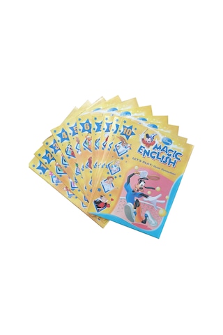 Magic English Çocuklar İçin İngilizce Aktivite Kitapları