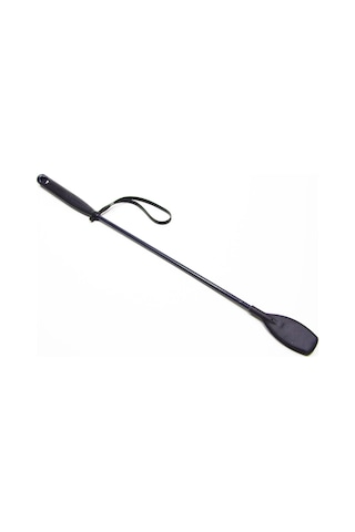 Binicilik Kamçısı - 58 cm - Siyah / Gri Fouganza Meridyen Siyah - Gri