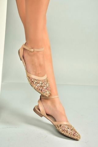 Fox Shoes U726544115 Ten File Kadın Babet Ten-file