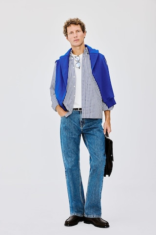 Defacto %100 Pamuk Straight Fit Yıkama Efektli Jean Pantolon H7644ax26aunm28 Mavi-nm28