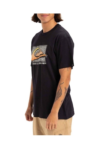 Quiksilver Retro Fade Ss Erkek T-shirt-29753 Siyah