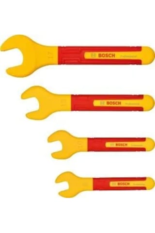 Bosch Profesyonel VDE Açık Ağız Anahtar Takımı 4 Parça - 1600A02NE8