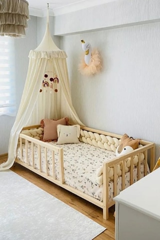 Loolpi Home Ayaklı Montessori Bebek ve Çocuk Karyolası